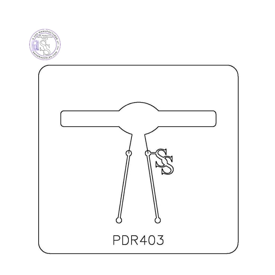 PANCAKE DIE PDR403 RING OVAL